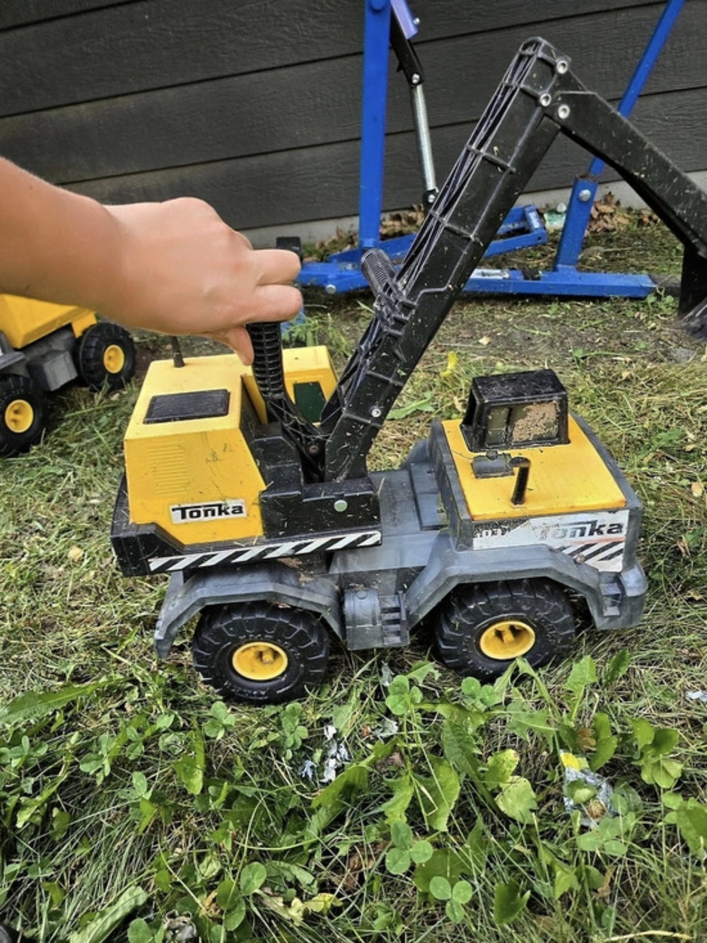 Tonka Construction Excavator Toy Yellow & Black